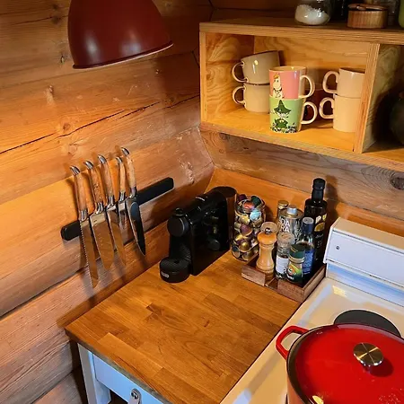 Traditional Log At Vierli בית נופש *