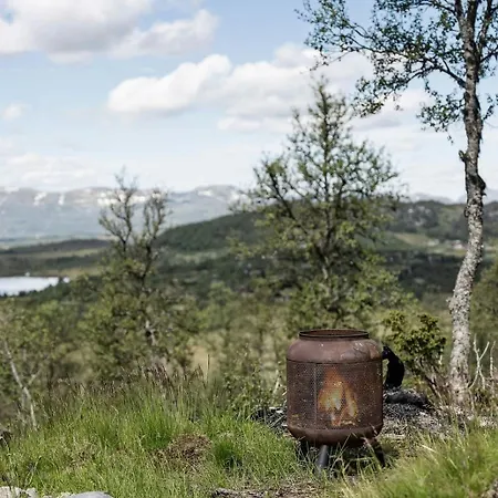 בית נופש Traditional Log At Vierli Rauland