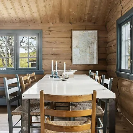 בית נופש Traditional Log At Vierli Rauland