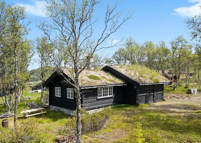 Traditional Log At Vierli Feriehus